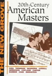 Tapa de Twentieth-Century American Masters
