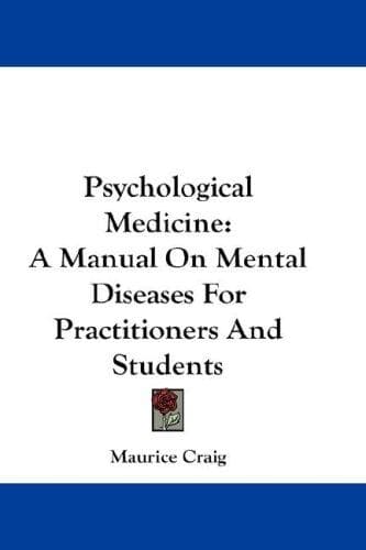 Tapa de Psychological Medicine