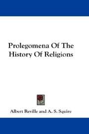 Tapa de Prolegomena Of The History Of Religions