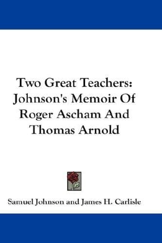 Tapa de Two Great Teachers