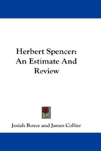 Tapa de Herbert Spencer
