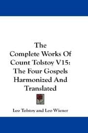Tapa de The Complete Works Of Count Tolstoy V15