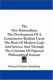 Tapa de The New Rationalism