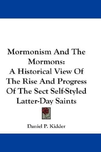 Tapa de Mormonism And The Mormons