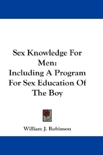 Tapa de Sex Knowledge For Men