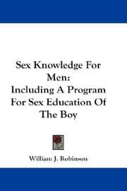 Tapa de Sex Knowledge For Men