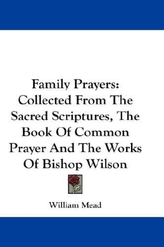 Tapa de Family Prayers