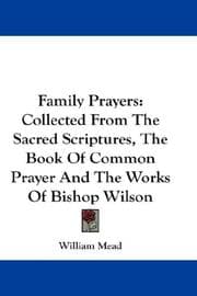 Tapa de Family Prayers