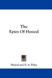 Tapa de The epics of Hesiod