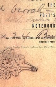 Tapa de The poet's notebook