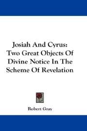Tapa de Josiah And Cyrus