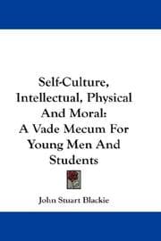 Tapa de Self-Culture, Intellectual, Physical And Moral