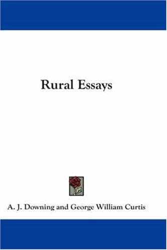Tapa de Rural essays