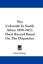 Tapa de The Colonials In South Africa 1899-1902
