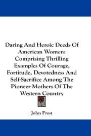 Tapa de Daring And Heroic Deeds Of American Women