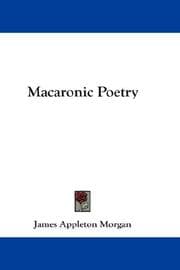 Tapa de Macaronic Poetry