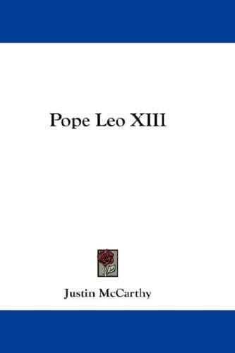 Tapa de Pope Leo XIII