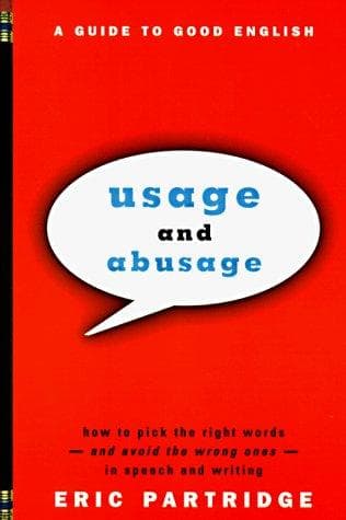 Tapa de Usage and Abusage