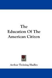 Tapa de The Education Of The American Citizen