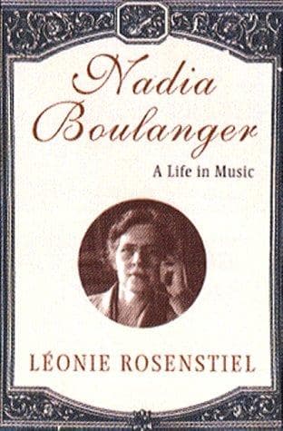Tapa de Nadia Boulanger