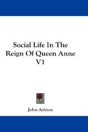 Tapa de Social Life In The Reign Of Queen Anne V1