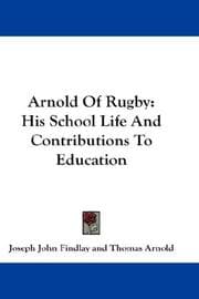 Tapa de Arnold Of Rugby