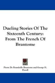 Tapa de Discours sur les duels de Brantôme