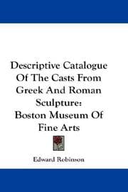 Tapa de Descriptive Catalogue Of The Casts From Greek And Roman Sculpture