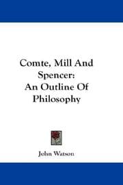 Tapa de Comte, Mill And Spencer