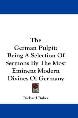 Tapa de The German Pulpit