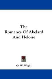 Tapa de The Romance Of Abelard And Heloise