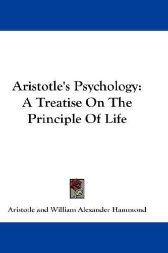 Tapa de Aristotle's Psychology
