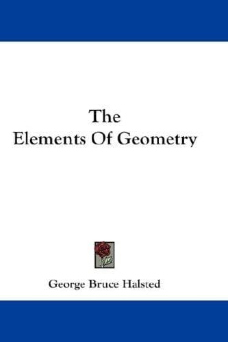 Tapa de The Elements Of Geometry