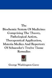 Tapa de The biochemic system of medicine