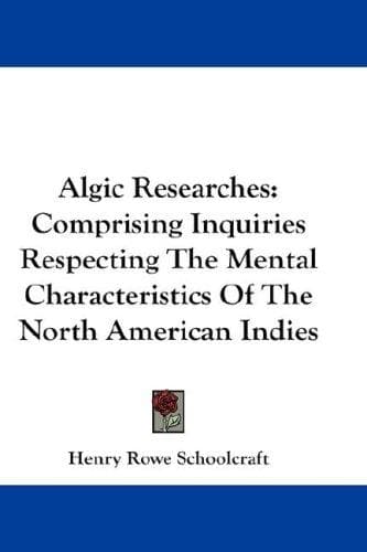 Tapa de Algic Researches