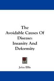 Tapa de The Avoidable Causes Of Disease