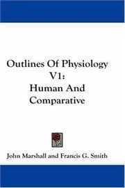 Tapa de Outlines Of Physiology V1