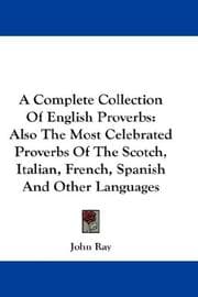 Tapa de A Complete Collection Of English Proverbs