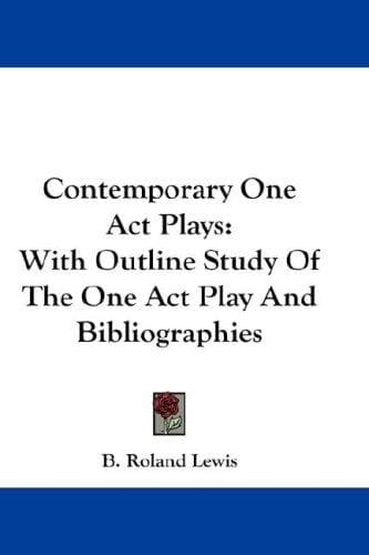 Tapa de Contemporary One Act Plays