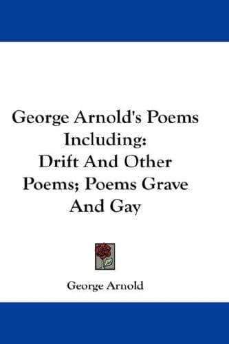 Tapa de George Arnold's Poems Including