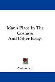 Tapa de Man's Place In The Cosmos