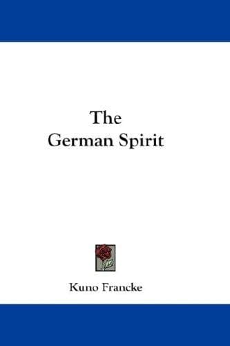 Tapa de The German Spirit