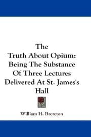 Tapa de The truth about opium