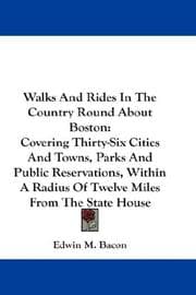 Tapa de Walks And Rides In The Country Round About Boston