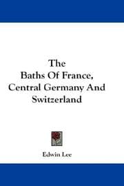 Tapa de The Baths Of France, Central Germany And Switzerland