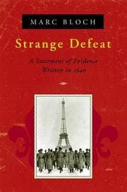 Tapa de L' étrange défaite