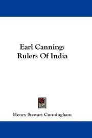 Tapa de Earl Canning