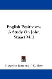 Tapa de English positivism