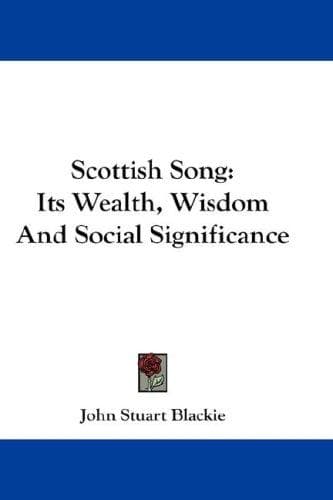 Tapa de Scottish Song