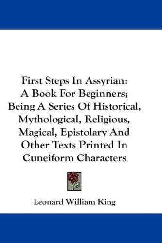Tapa de First Steps In Assyrian